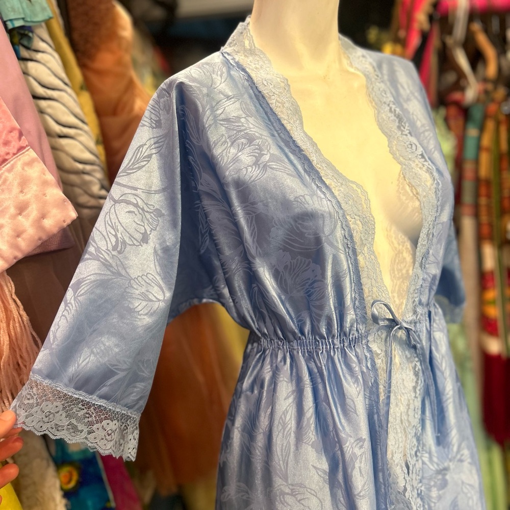 Vintage Blue Robe